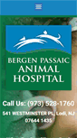 Mobile Screenshot of bergenpassaicanimalhospital.com